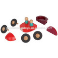 Nouveau style pick up truck jouets magnétiques OEM petit camion jouet jouets magnétiques en bois pour enfants EZ5118